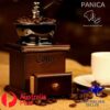 coffee grinder manual mill metal burrs