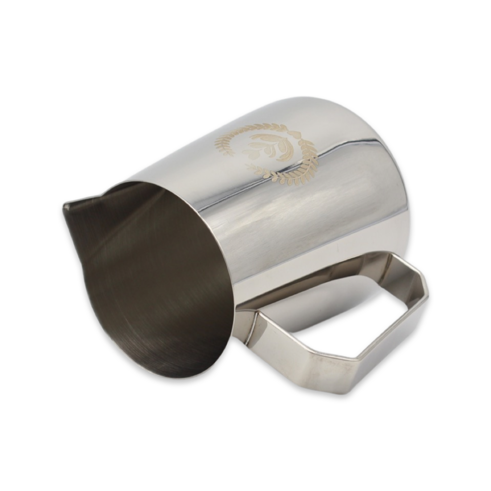 coffee milk frothing pitcher stainless