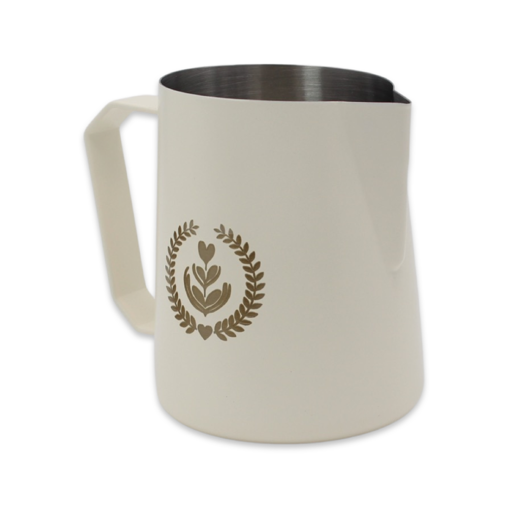 coffee milk frothing pitcher stainless
