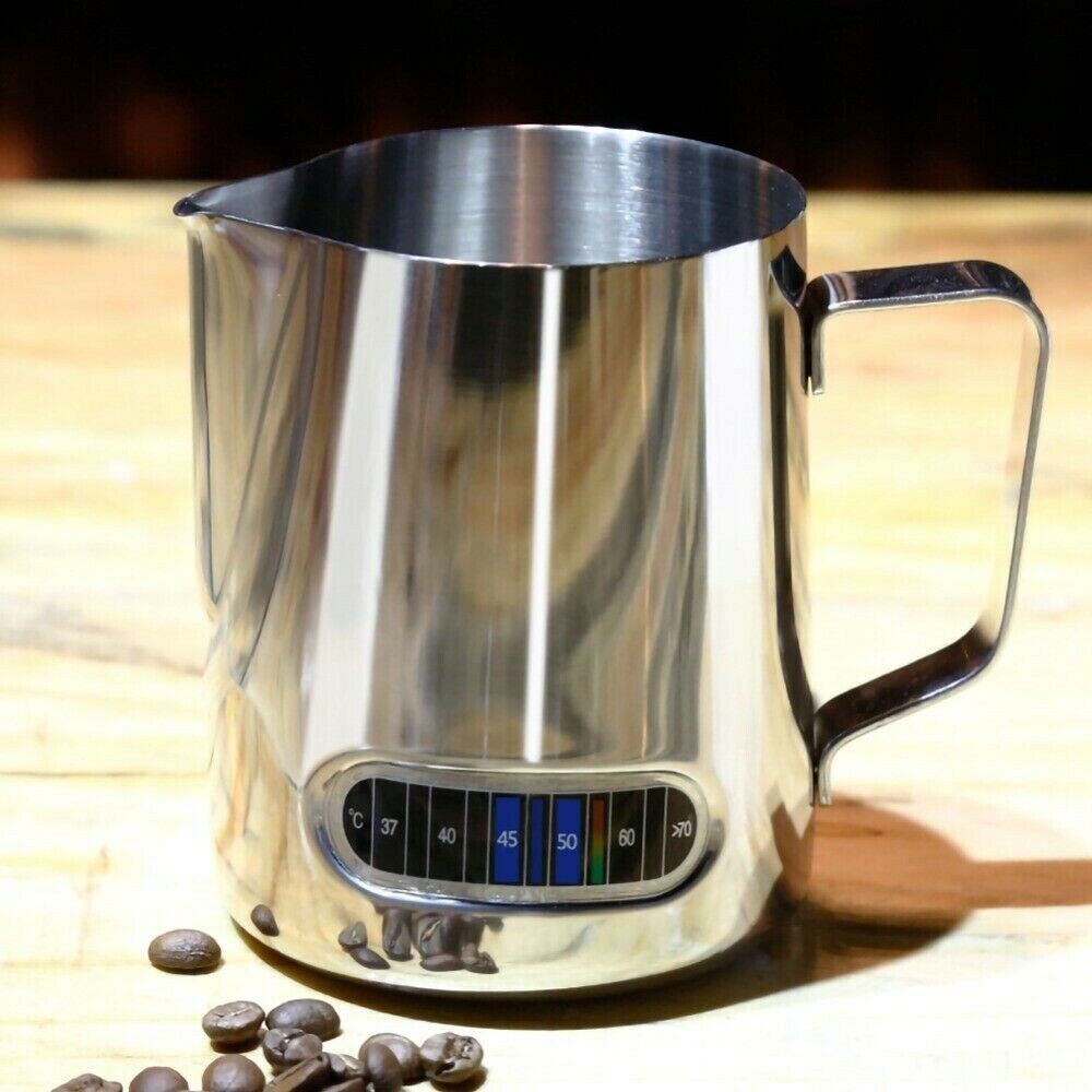 coffee frothing thermometer pitcher