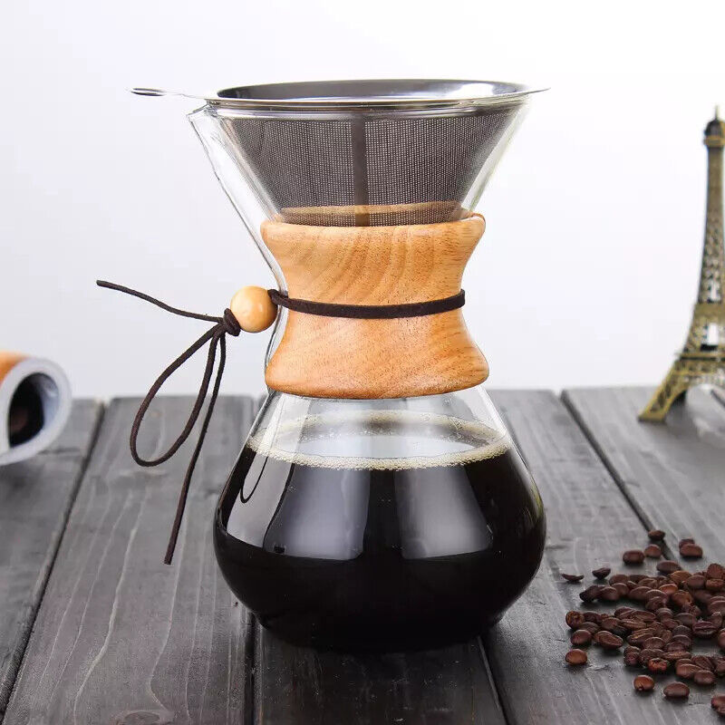 coffee maker set pour over drip pot