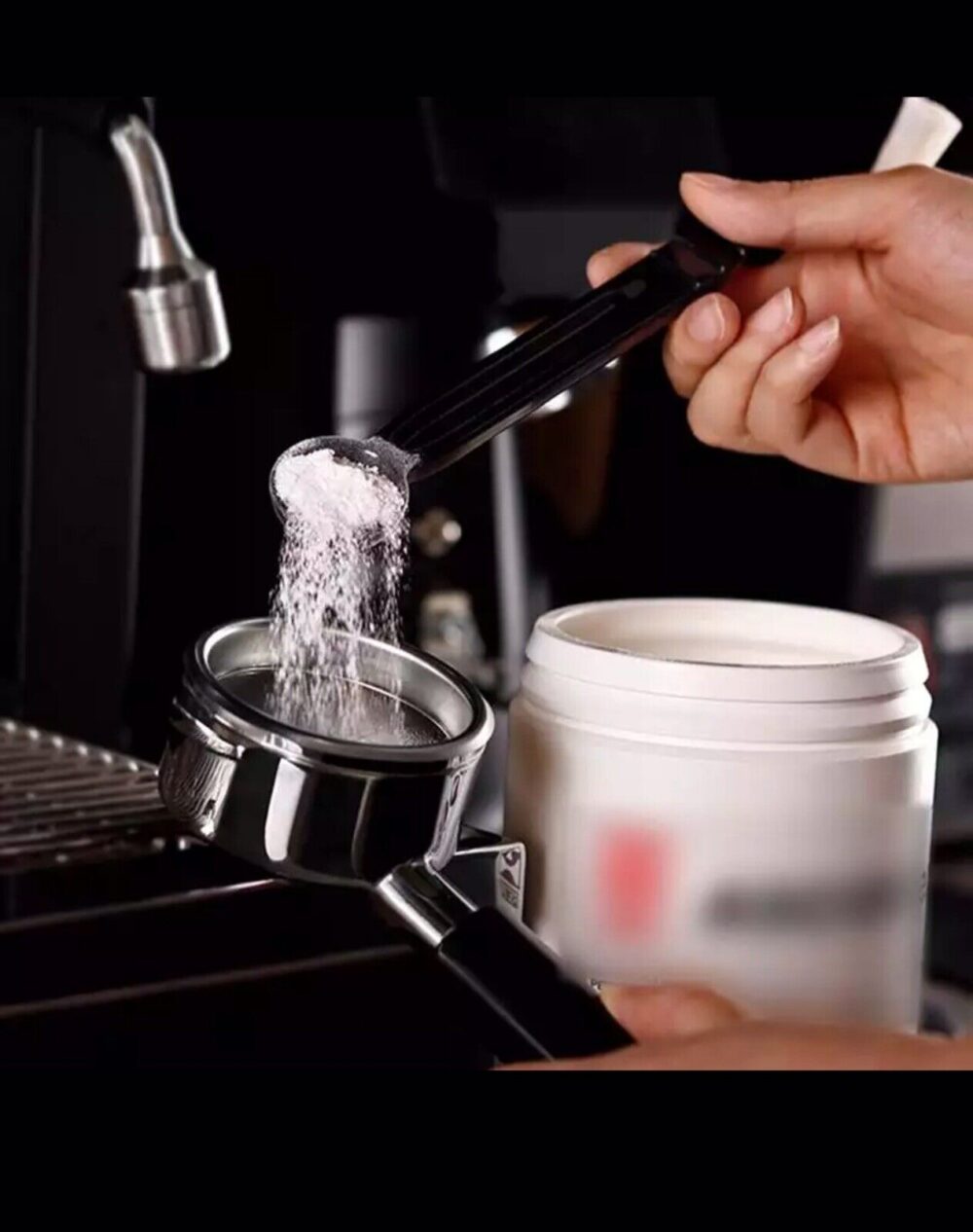 coffee machine cleaning brush