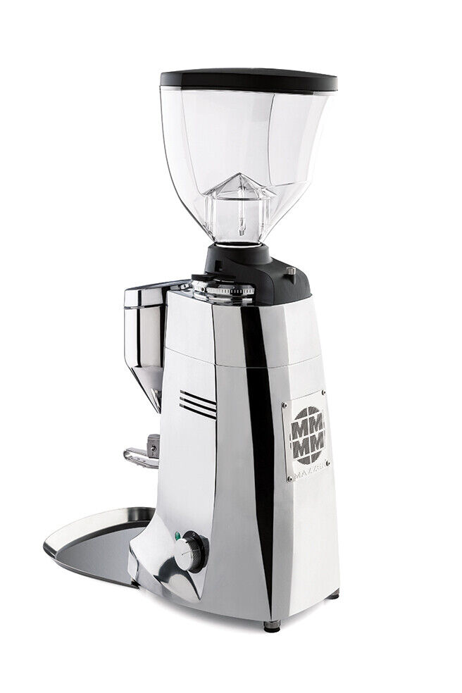 silver espresso coffee grinder commercial