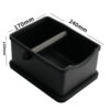 coffee knock box bin espresso grinds tamper