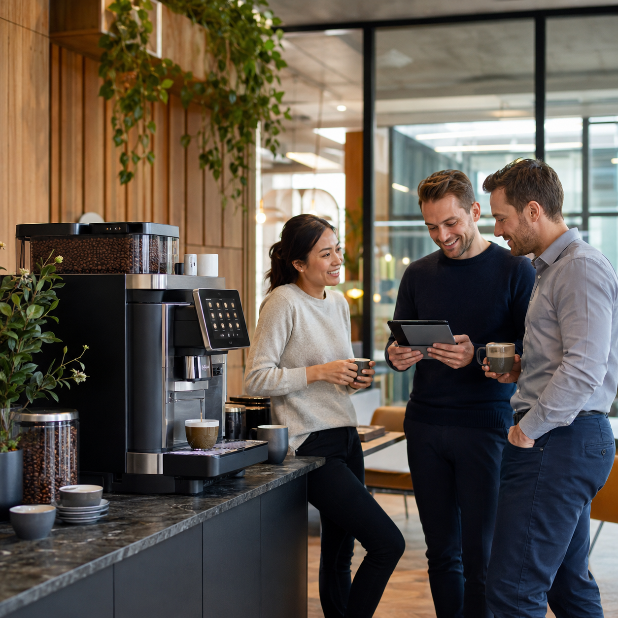 Affordable office coffee machine rentals in Melbourne with reliable bean-to-cup and commercial models supplied by Panica Coffee