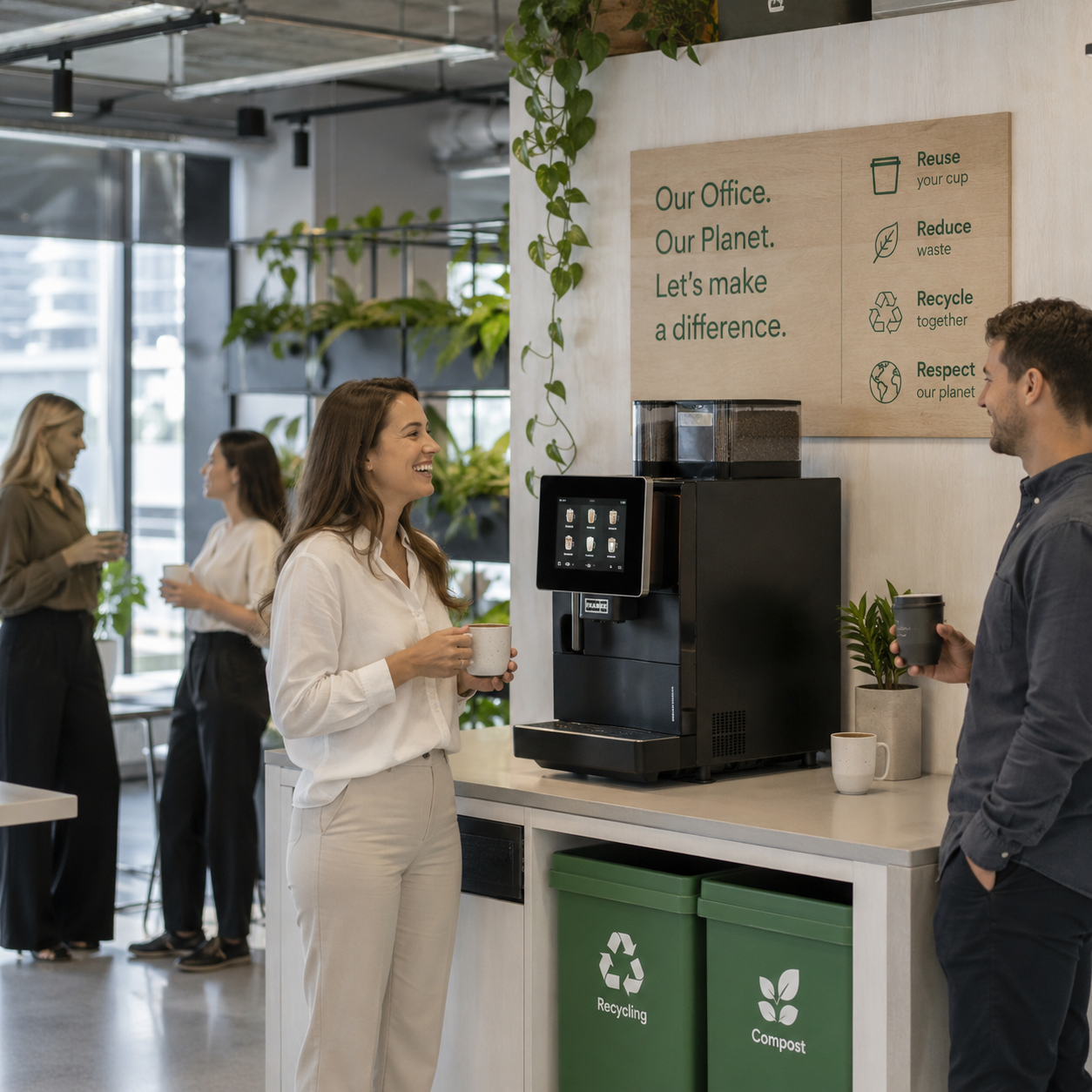 Sustainable & Eco-Friendly Office Coffee Machine Rental Melbourne