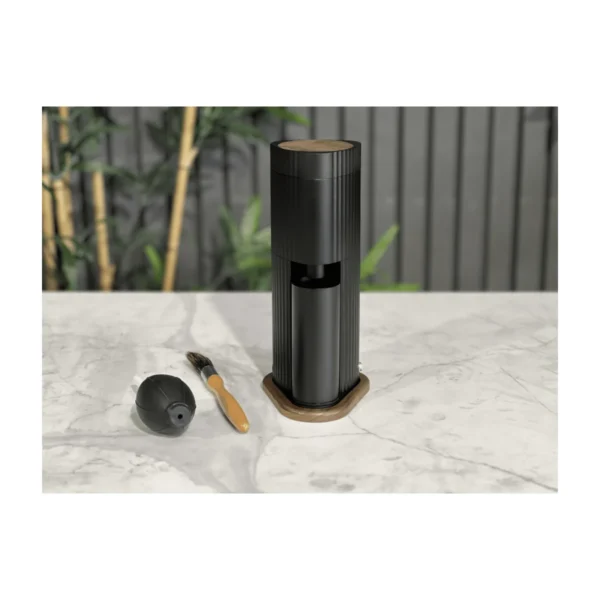 58 Espresso SPTK-38G coffee grinder, black with timber accents