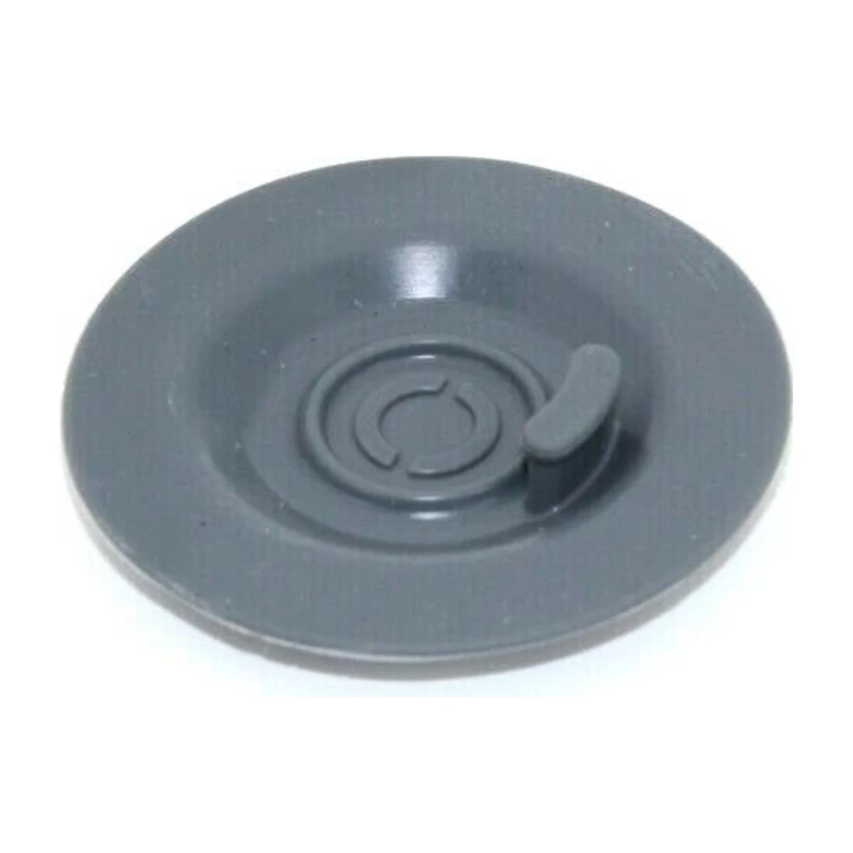 58 mm Breville Cleaning Disc, angled view with lift tab