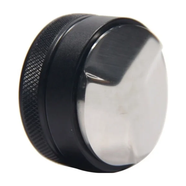 58 mm Coffee Distributor, angled three-flange base view