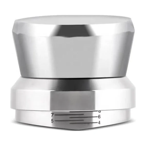 58 mm Coffee Distributor, front view with depth scale
