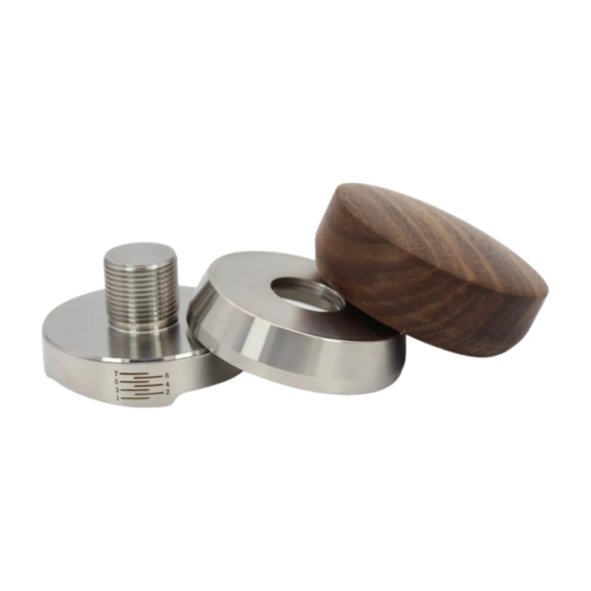 58 mm Coffee Distributor, parts separated