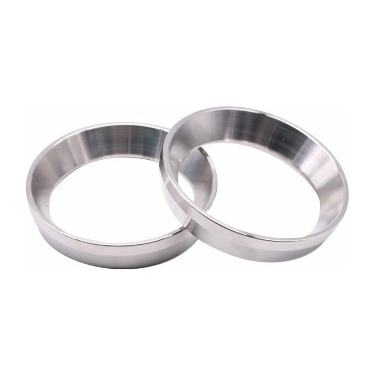58 mm Dosing Funnel, two funnels angled