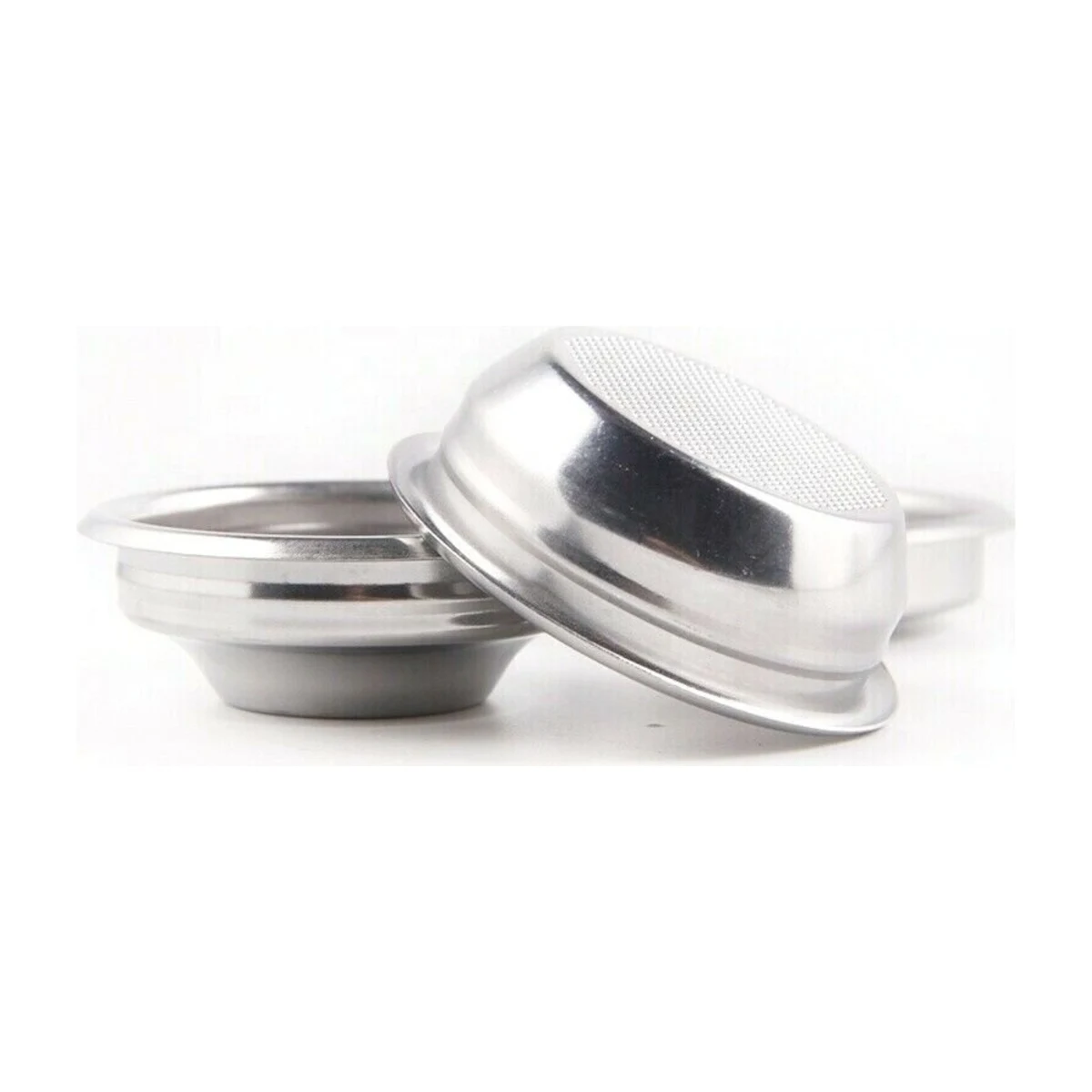 58 mm Filter Basket Set, baskets, underside view