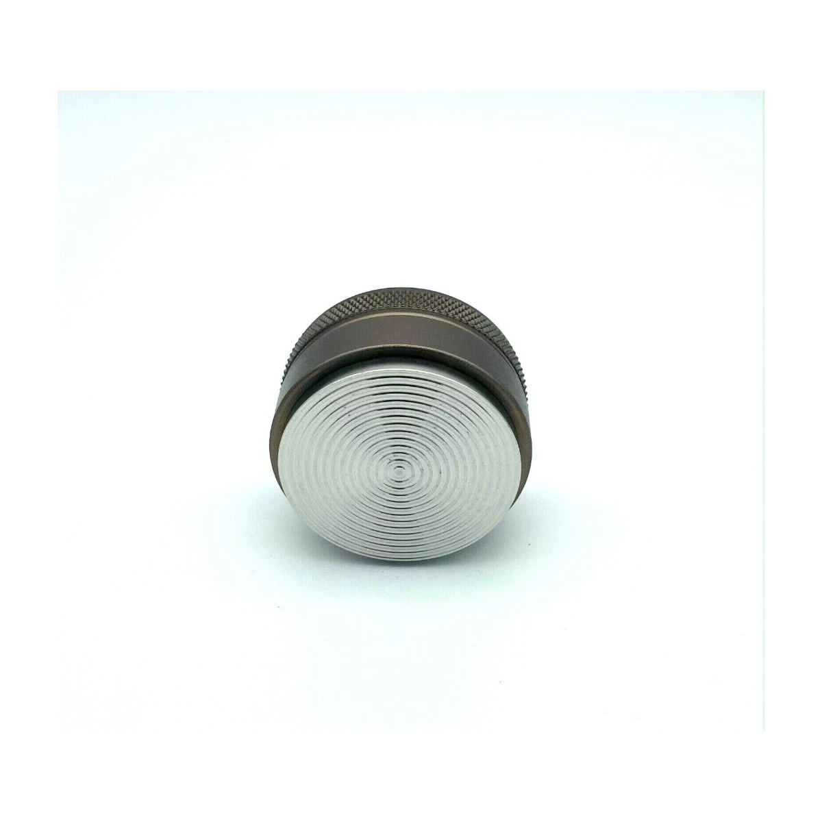 58 mm Palm Tamper, ripple base face