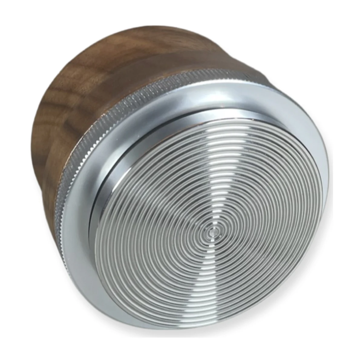 58 mm Palm Tamper, ripple base face