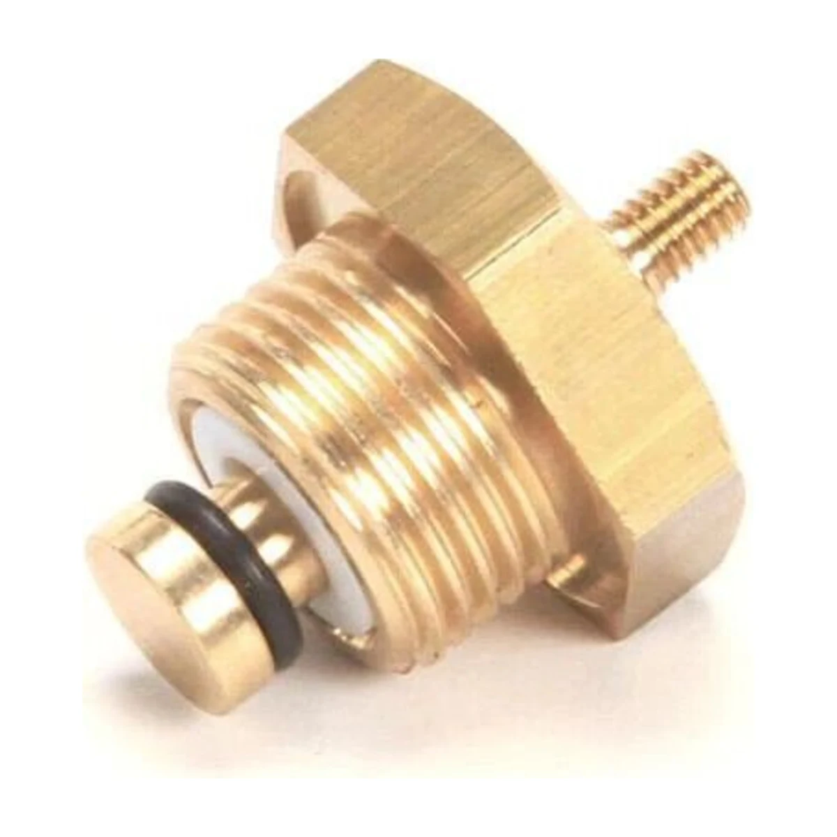 Anti-Vacuum Valve 3/8″ BSP, three-quarter view