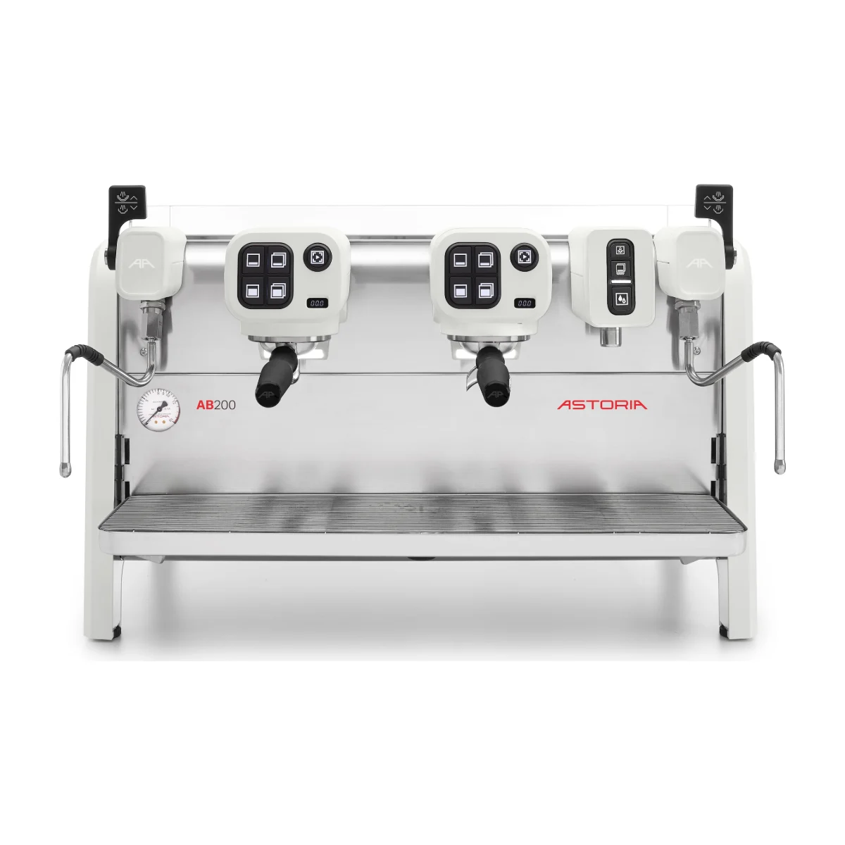 Astoria AB200 2 group compact espresso machine, white