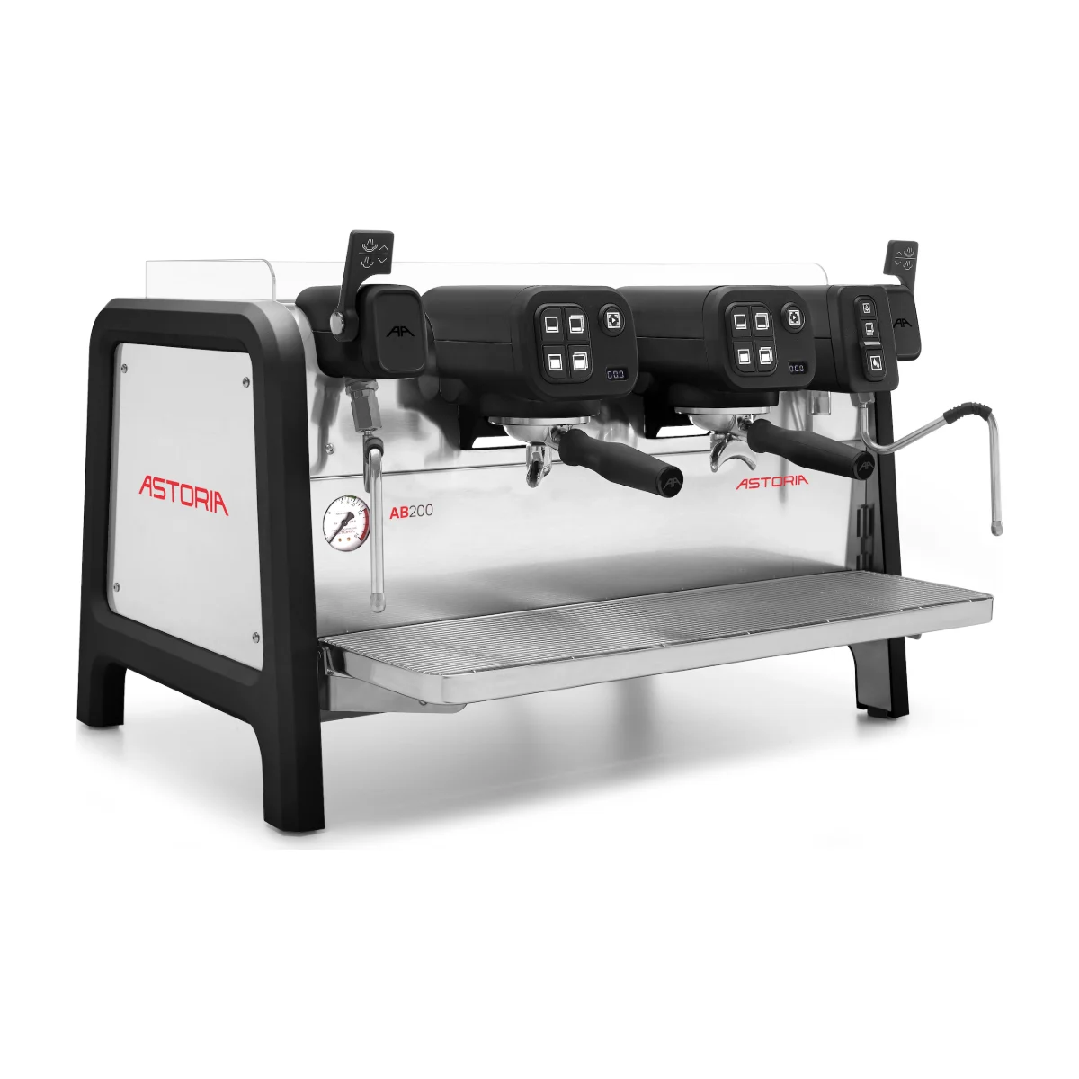 Astoria AB200 3 group espresso machine, black