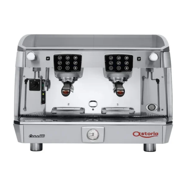 Astoria Core 600 SAE 2 Group, stainless steel, front view