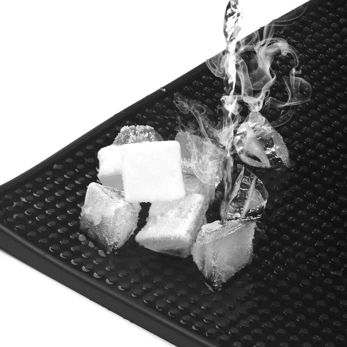 Bar Service Mat, with ice and water