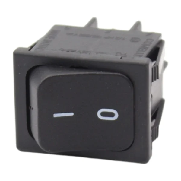 Bipolar Rocker Power Switch 16 A 250 V, front o/i rocker