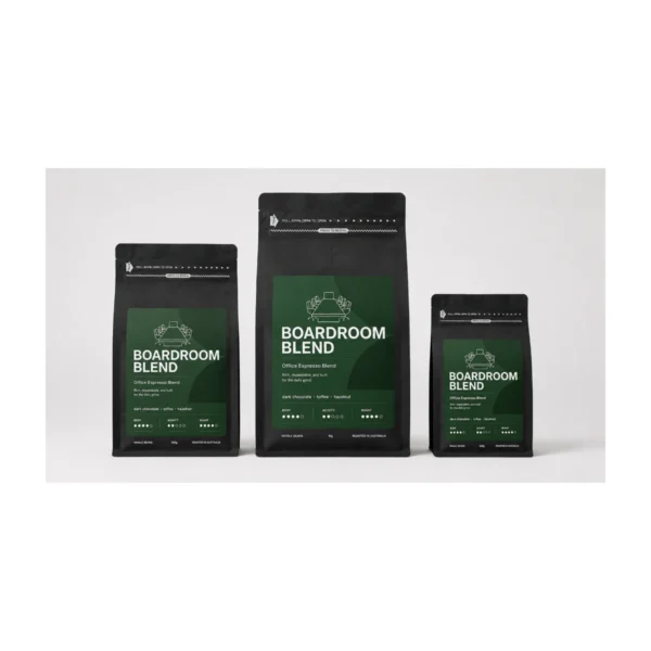 Boardroom Blend Coffee Beans 1 kg, 1 kg, 500 g and 250 g bags