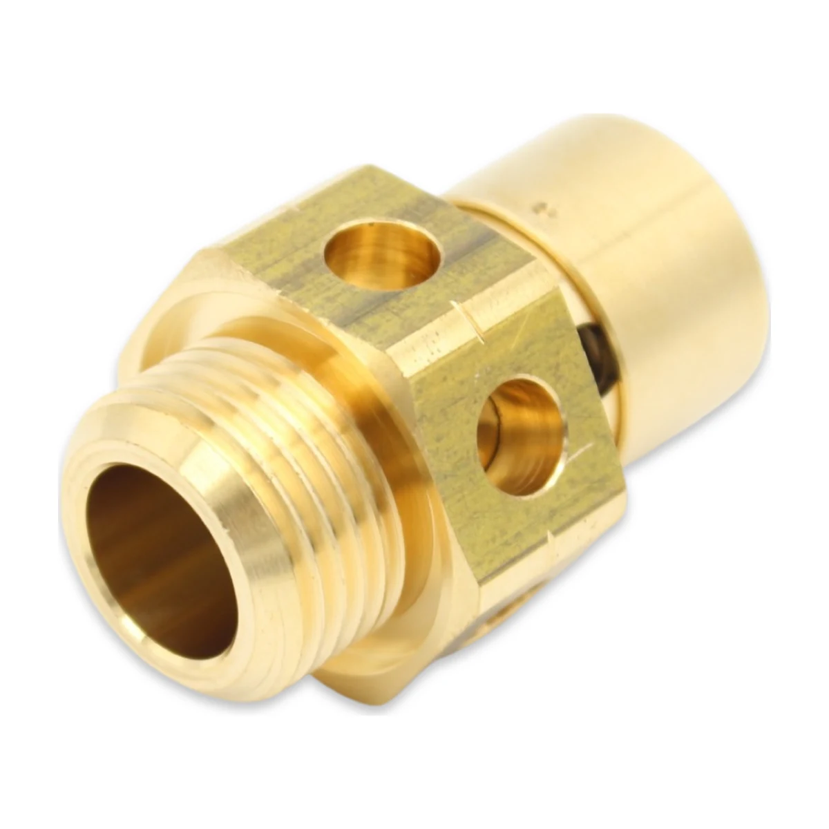 Boiler Safety Valve 1/2″ M 1.8 bar, thread and vent holes