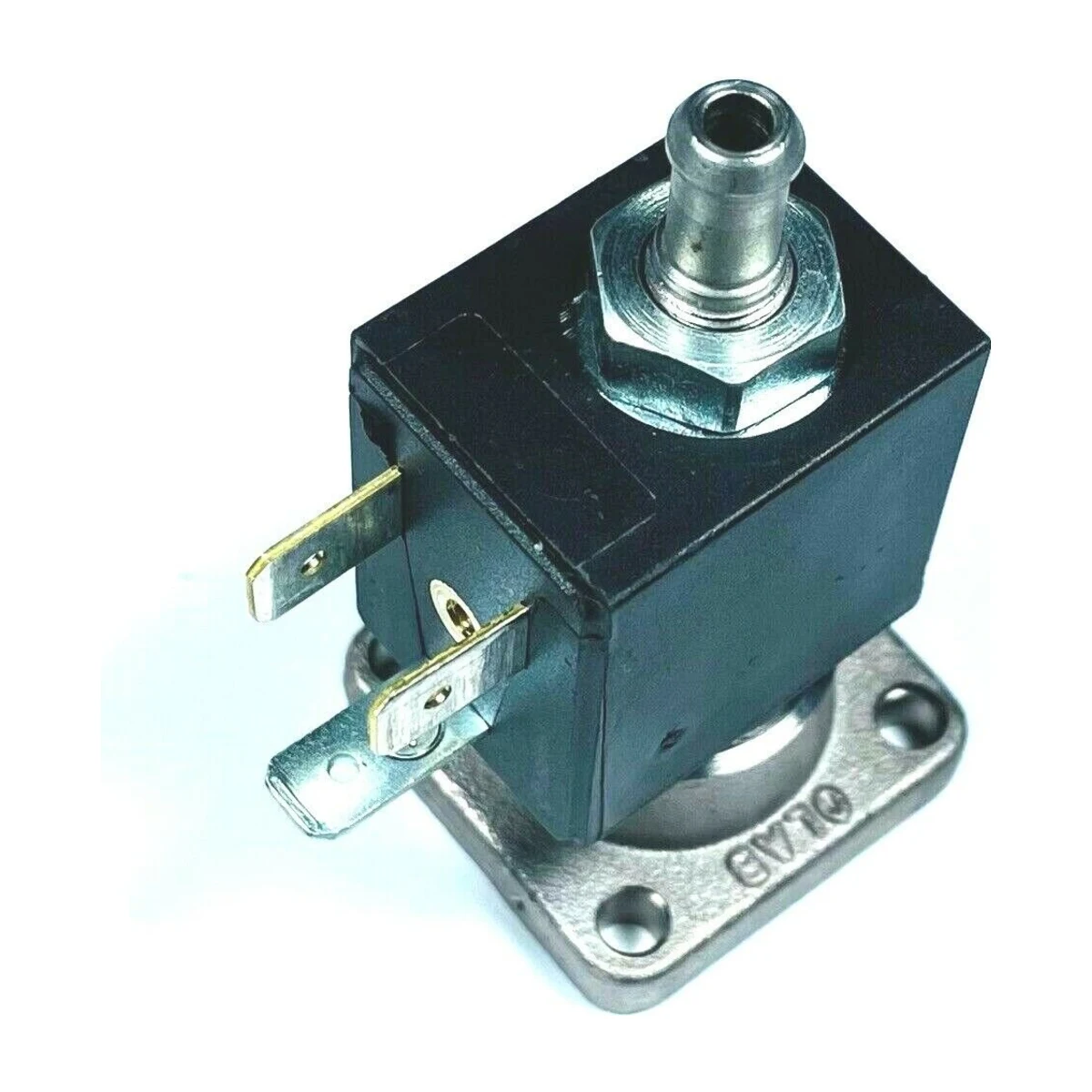 Olab 3-Way Solenoid Valve 240 V, terminals and flange
