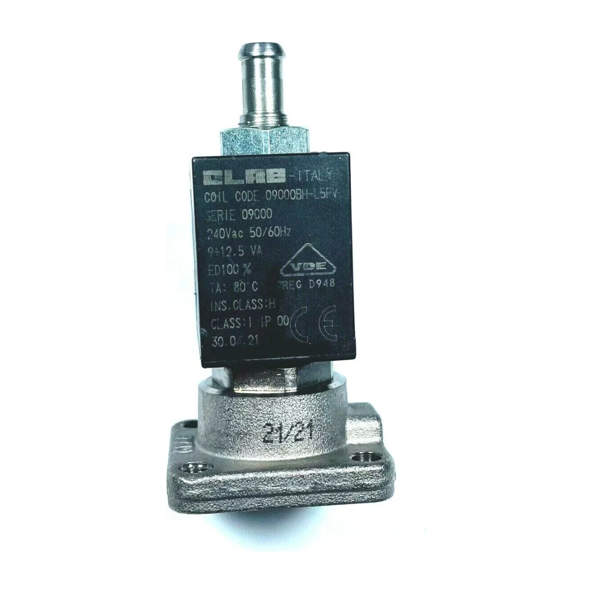 Olab 3-Way Solenoid Valve 240 V, coil label