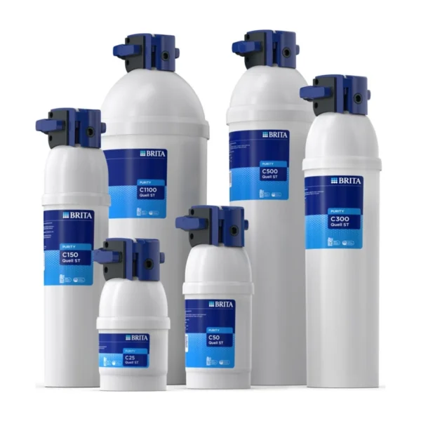 Brita Purity C Quell ST filter cartridges, C50 to C500 range