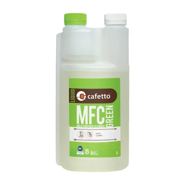 Cafetto MFC Green Milk Frother Cleaner, bottle front