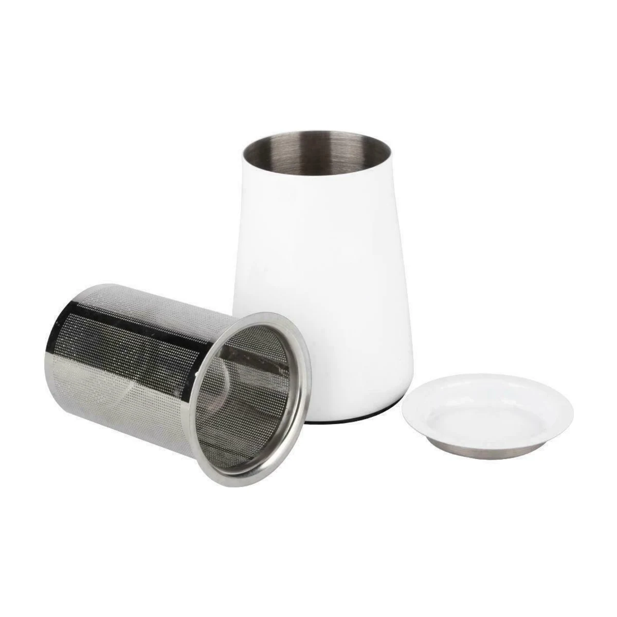 Coffee Grounds Sieve, parts separated