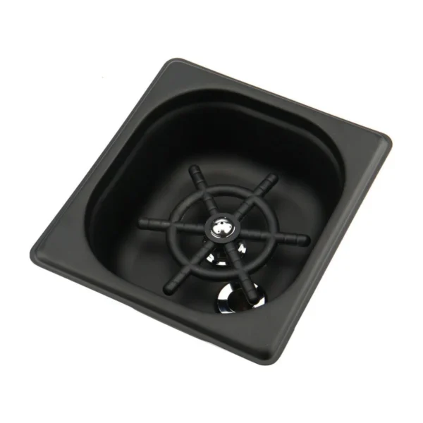 Compact Pitcher Rinser, top angle
