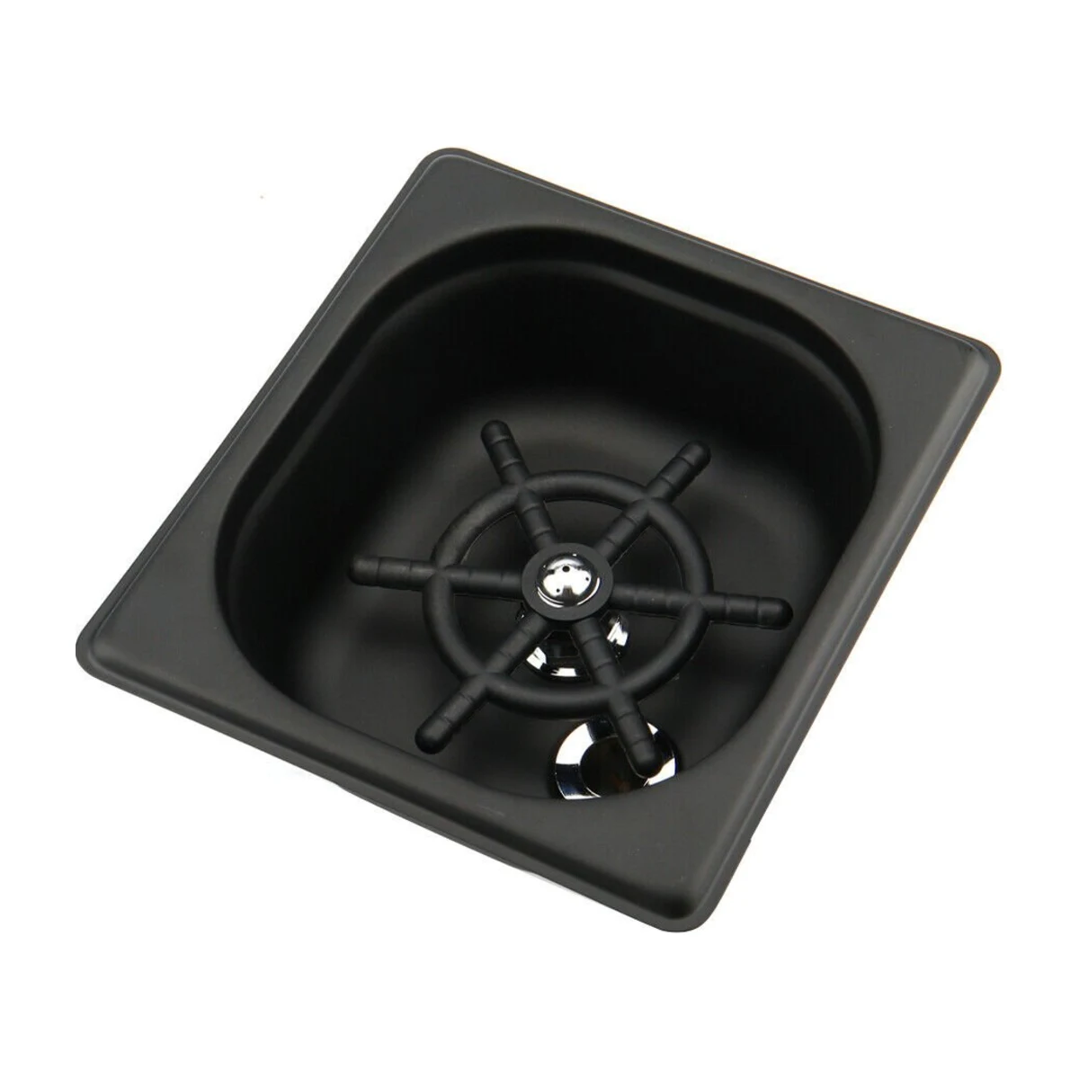 Compact Pitcher Rinser, top angle
