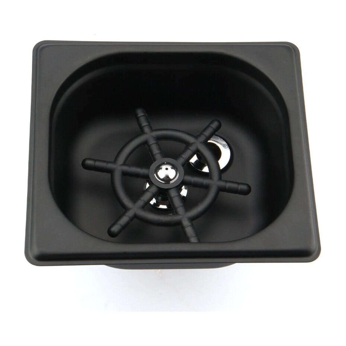 Compact Pitcher Rinser, top view