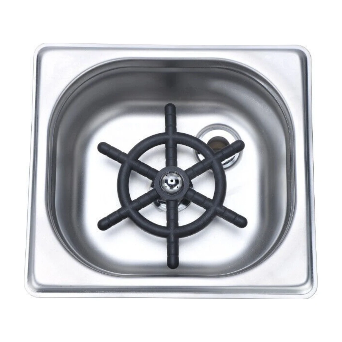 Compact Pitcher Rinser, top view