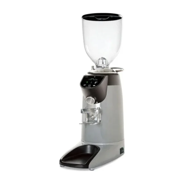 Compak E8 OD coffee grinder, silver with touchscreen