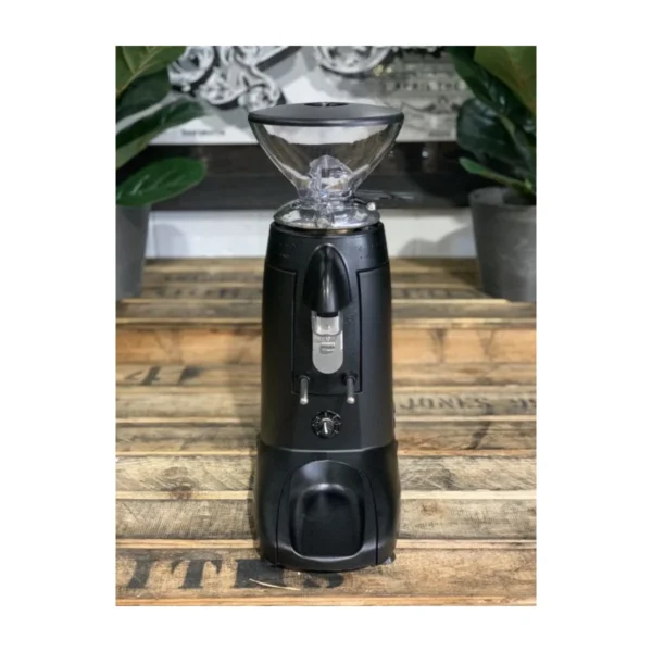 Compak K3 Touch coffee grinder, black, front view