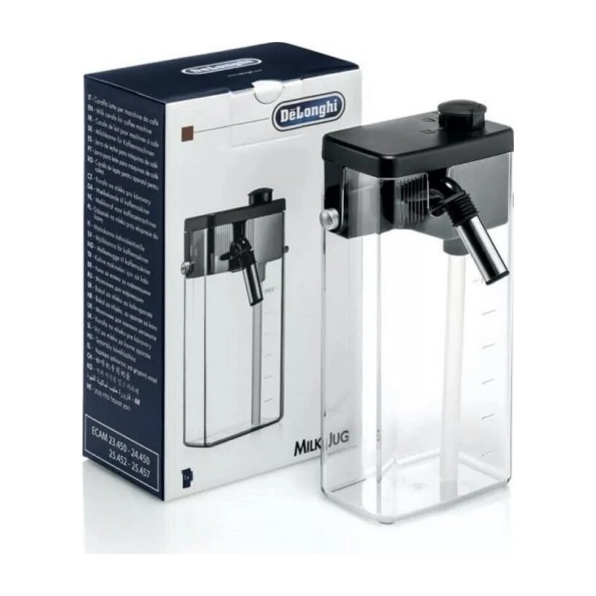 DeLonghi DLSC005 Milk Carafe, carafe with retail box
