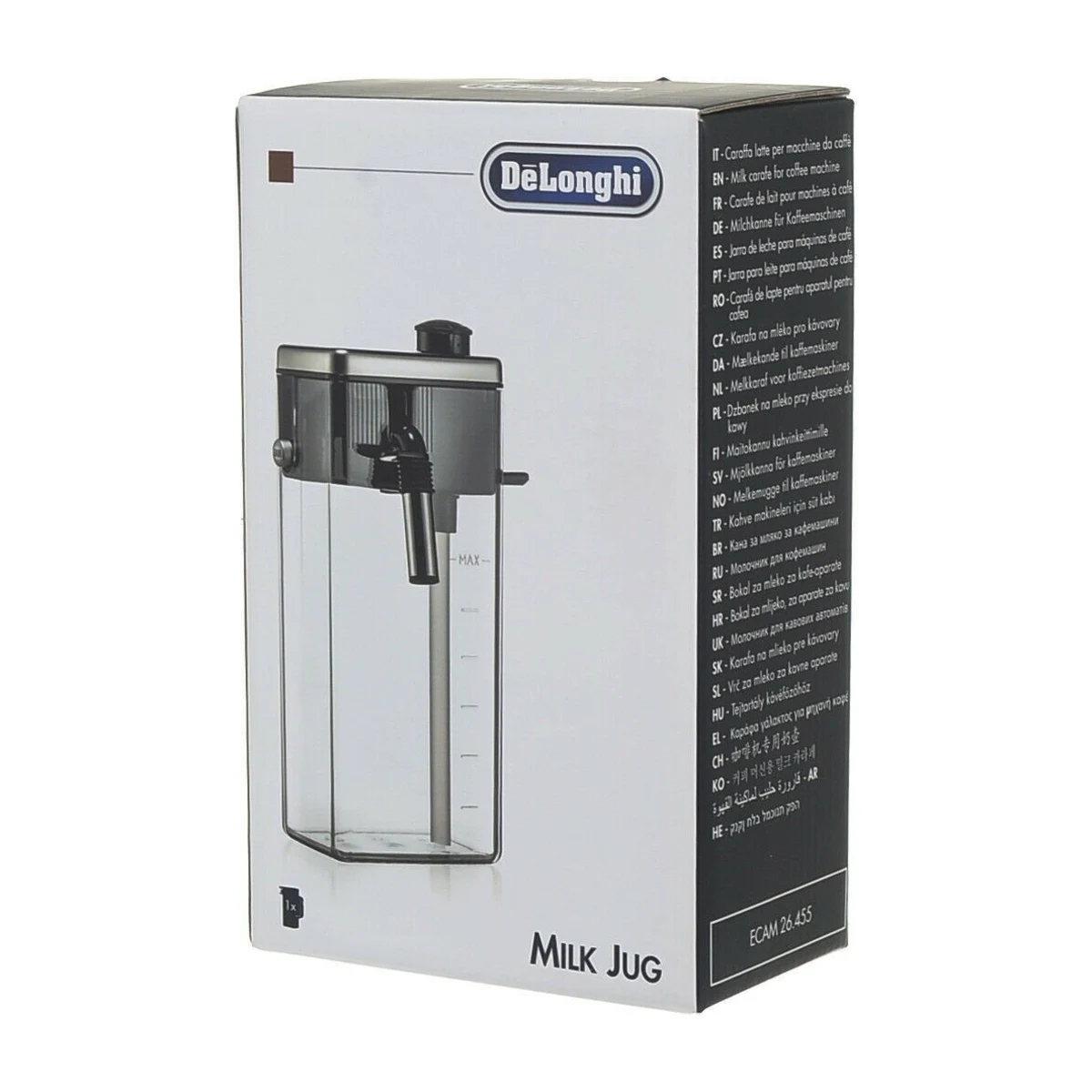 DeLonghi DLSC006 Milk Carafe, retail box