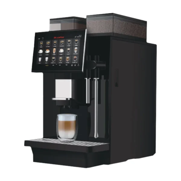 Dr. Coffee Coffee Zone T office coffee machine, three-quarter view