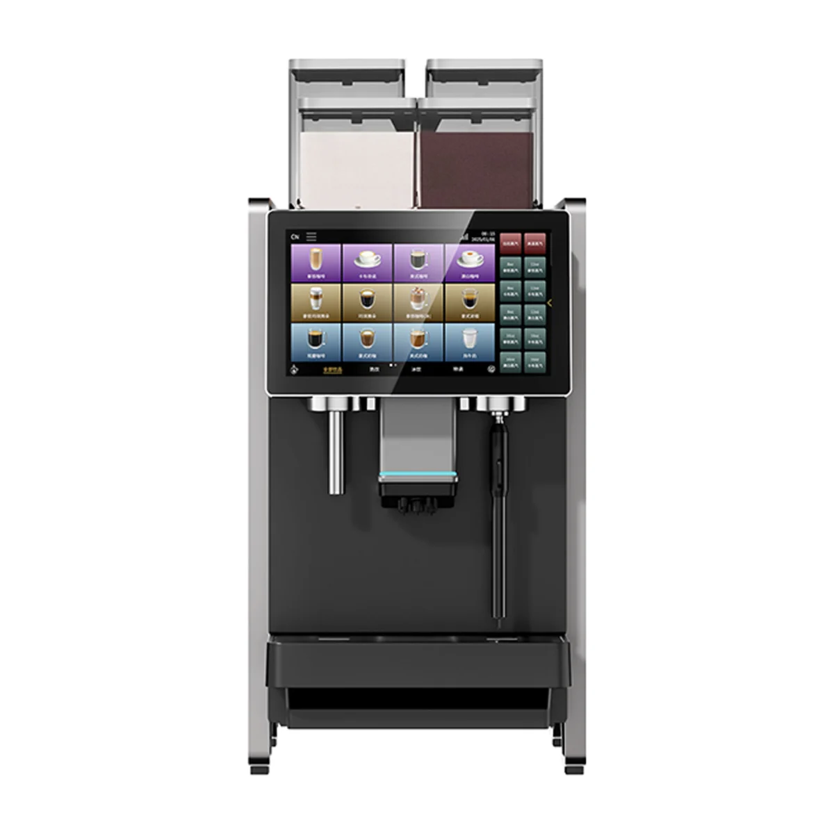 Dr. Coffee D30 Plus T commercial coffee machine, front view