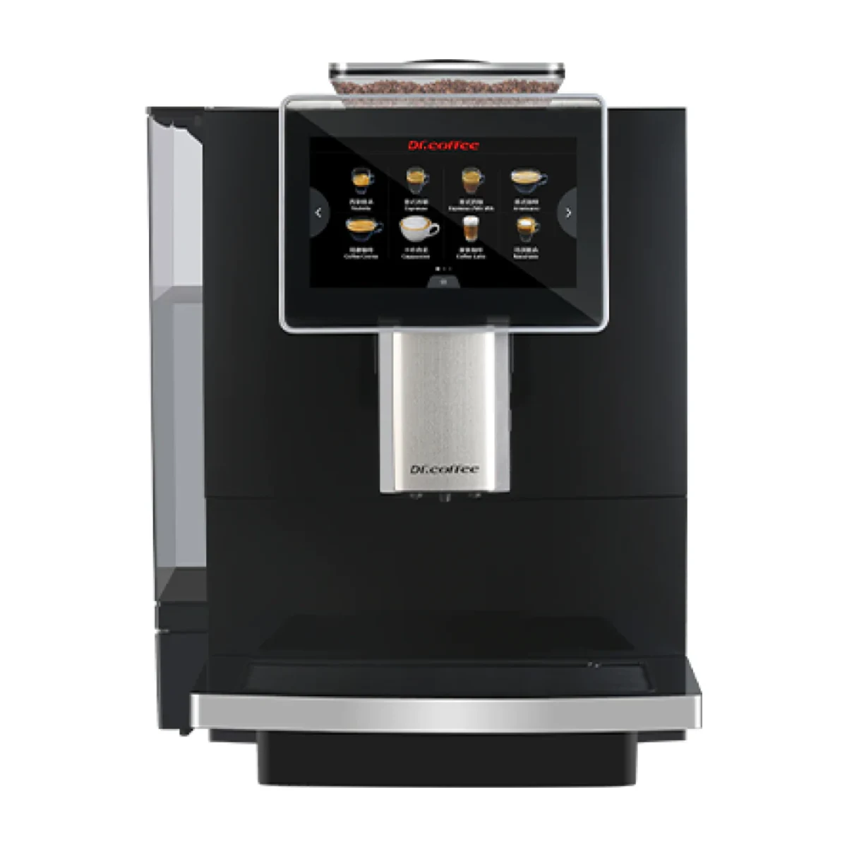 Dr. Coffee F10, black, front view