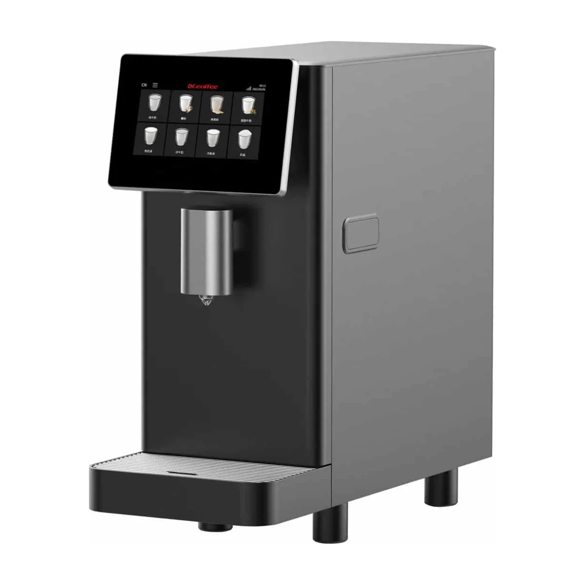 Dr. Coffee MF3 automatic milk texturising machine, front view