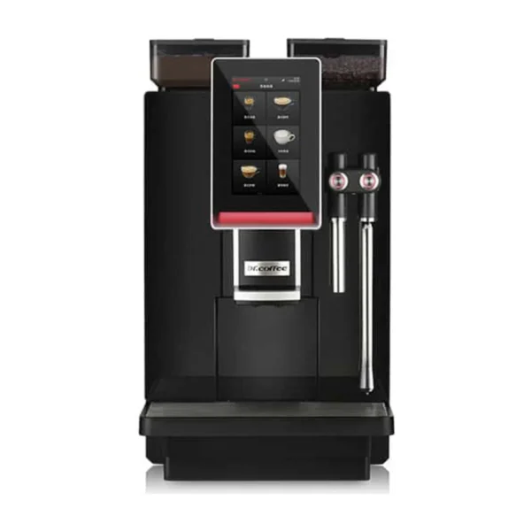Dr. Coffee Minibar S2 office coffee machine with steam wand, front view