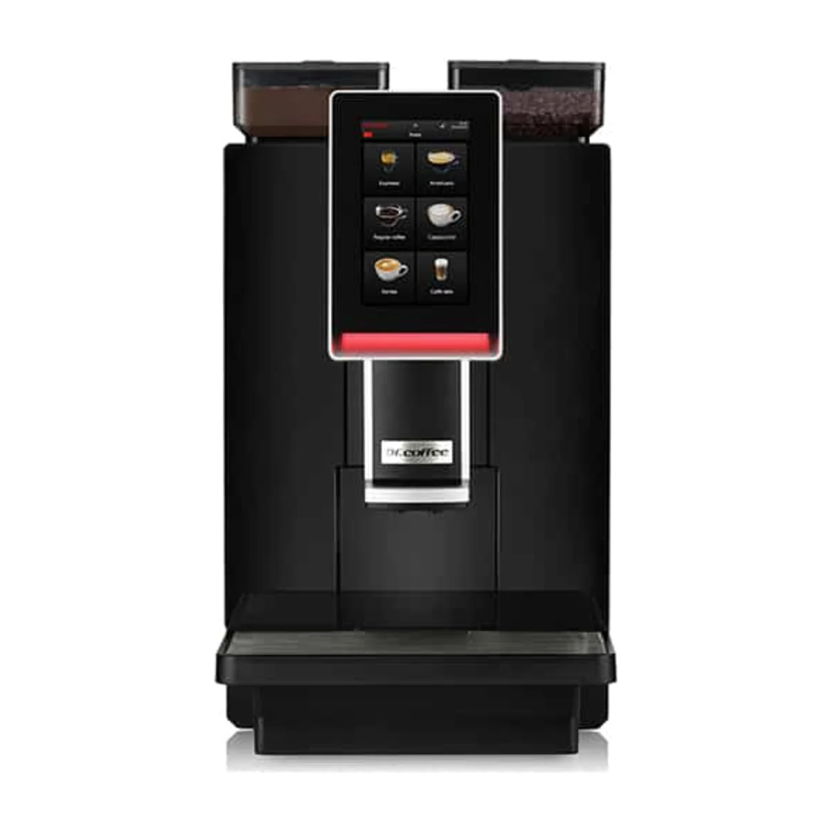 Dr. Coffee Minibar S office coffee machine, front view