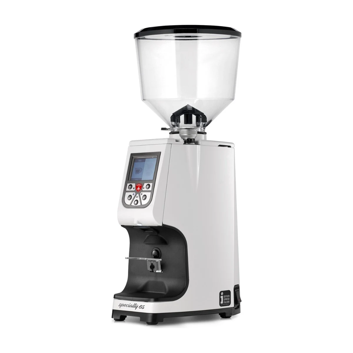 Eureka Atom Specialty 65E coffee grinder, white