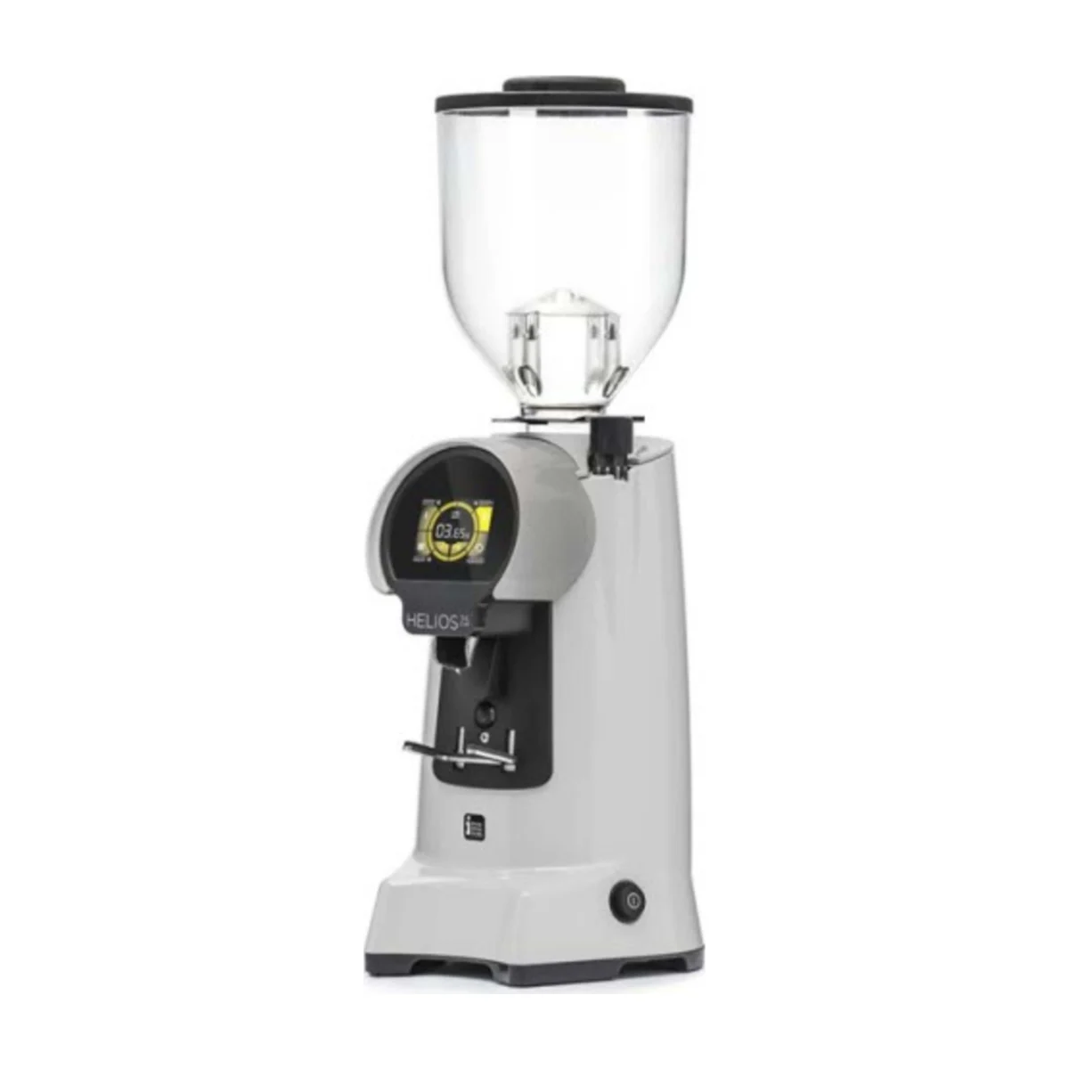 Eureka Helios 75 coffee grinder, grey finish