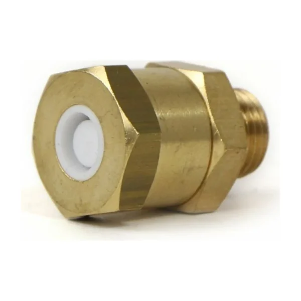 Anti-Vacuum Valve 1/4" M, valve with PTFE seat