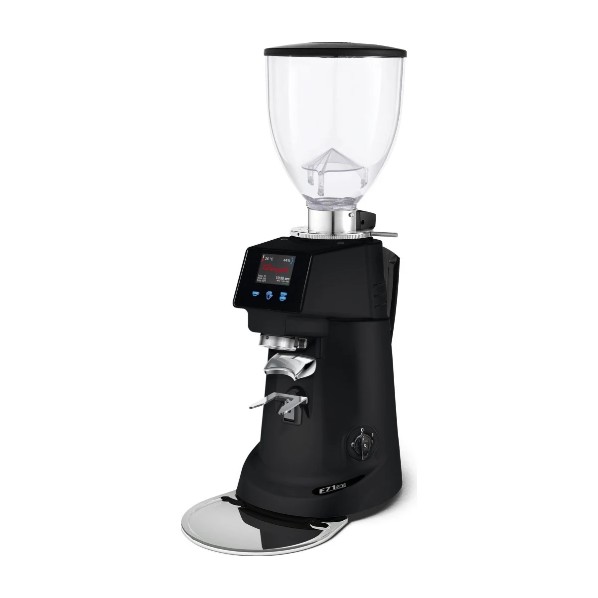 Fiorenzato F71 Electronic coffee grinder, black, earlier display version